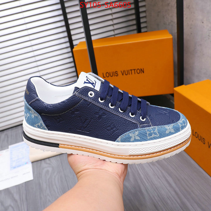 Men Shoes-LV we provide top cheap aaaaa ID: SA6605 $: 105USD