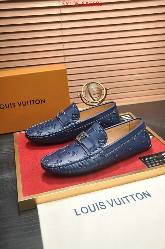 Men Shoes-LV fake aaaaa ID: SA6600 $: 105USD