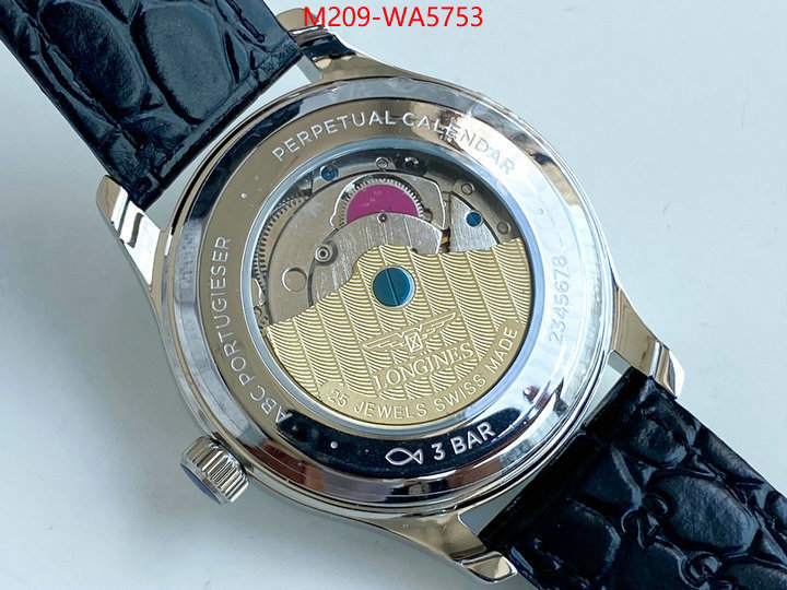 Watch(TOP)-Longines 1:1 clone ID: WA5753 $: 209USD