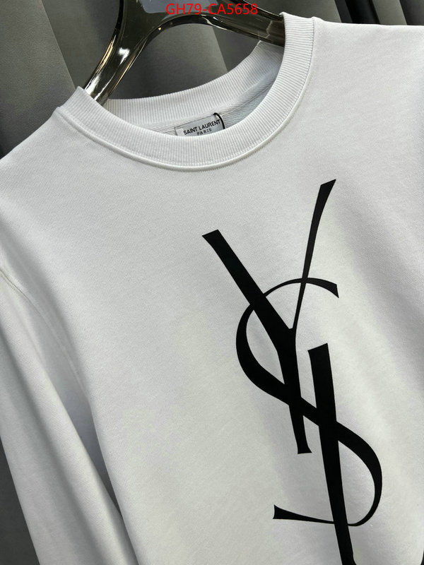 Clothing-YSL luxury cheap ID: CA5658 $: 79USD