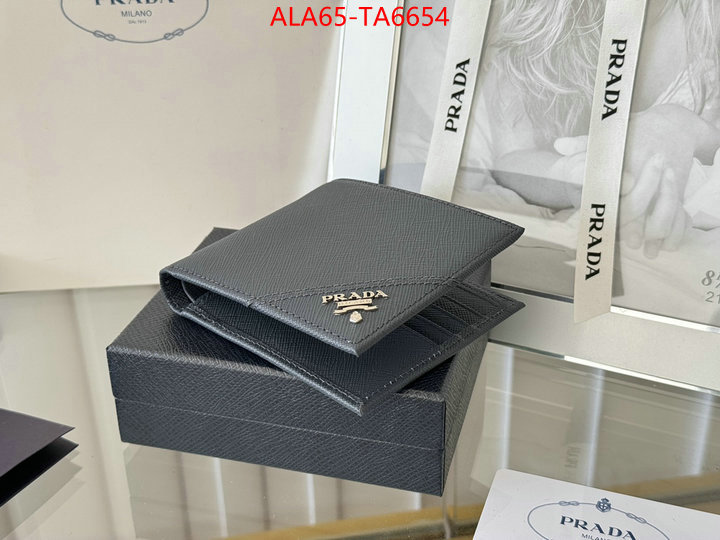 Prada Bags(TOP)-Wallet best luxury replica ID: TA6654 $: 65USD,