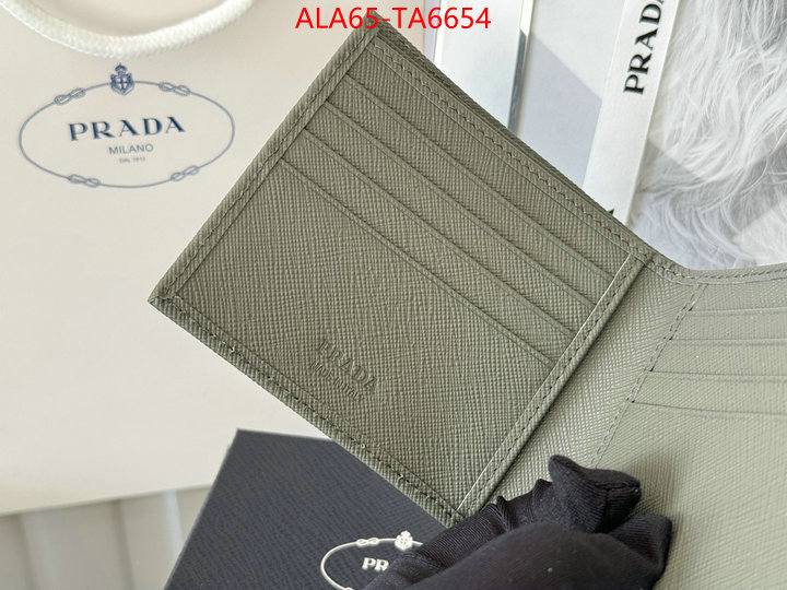 Prada Bags(TOP)-Wallet best luxury replica ID: TA6654 $: 65USD,