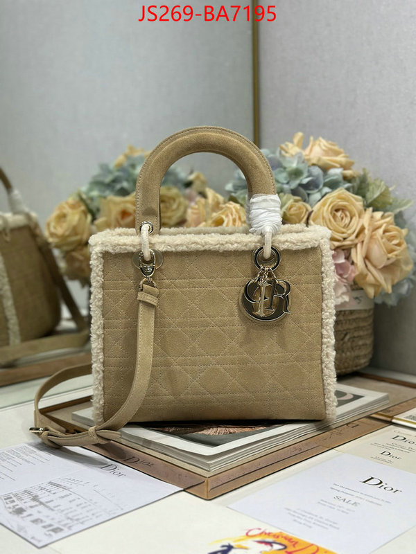 Dior Bags(TOP)-Lady- new designer replica ID: BA7195 $: 269USD,