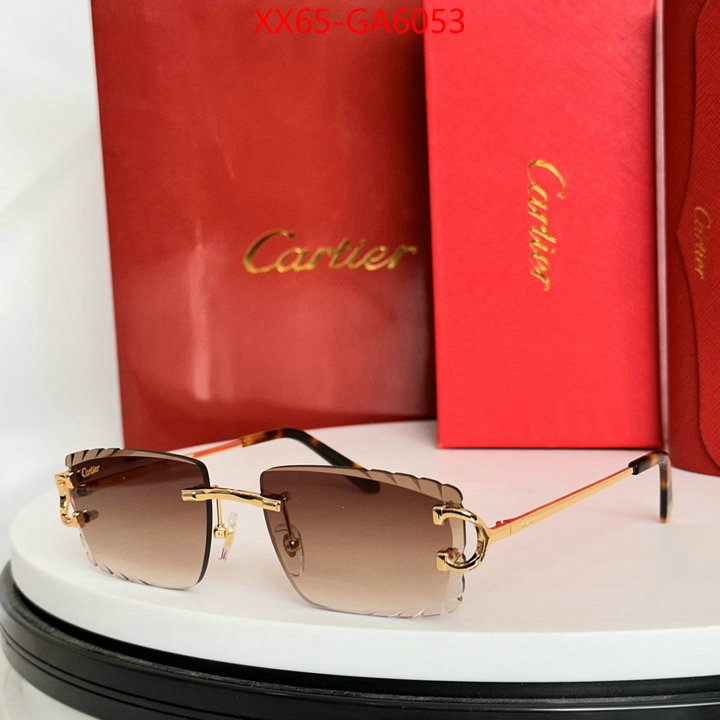 Glasses-Cartier aaaaa+ class replica ID: GA6053 $: 65USD