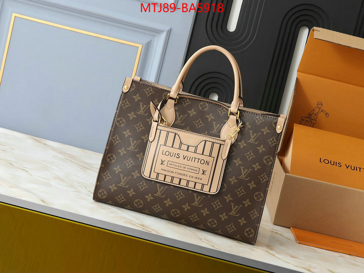 LV Bags(4A)-Handbag Collection- the best affordable ID: BA5918 $: 89USD,