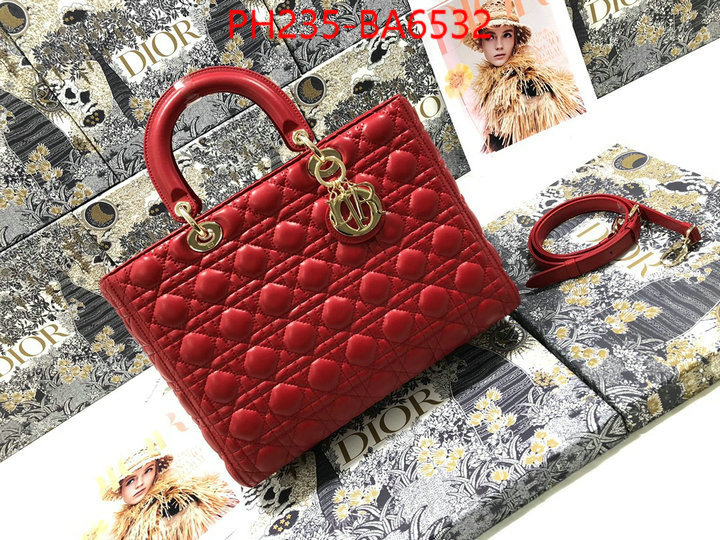 Dior Bags(TOP)-Lady- mirror copy luxury ID: BA6532 $: 235USD,