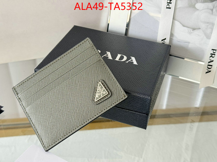 Prada Bags(TOP)-Wallet how to buy replcia ID: TA5352 $:49USD,