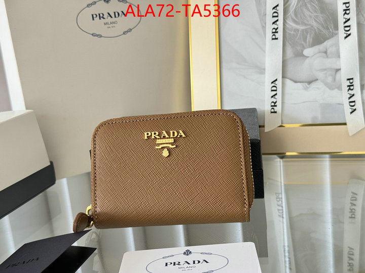 Prada Bags(TOP)-Wallet best knockoff ID: TA5366 $: 72USD,