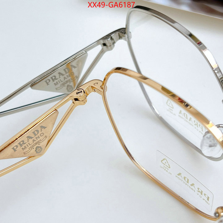 Glasses-Prada replica every designer ID: GA6187 $: 49USD