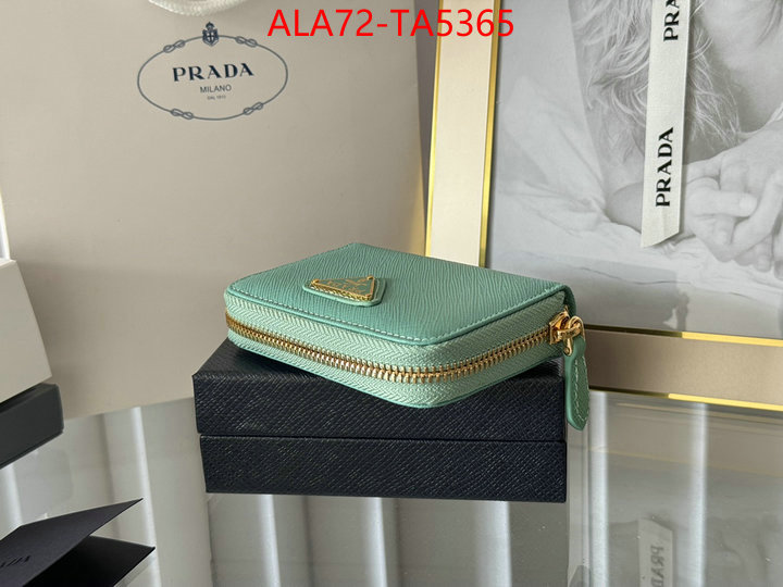 Prada Bags(TOP)-Wallet mirror copy luxury ID: TA5365 $: 72USD,