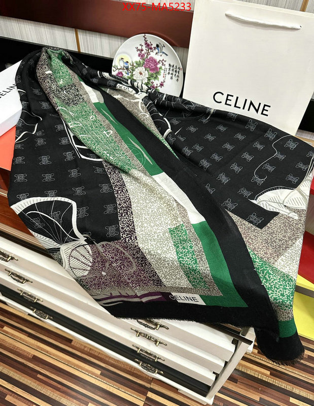 Scarf-CELINE shop the best high quality ID: MA5233 $: 75USD