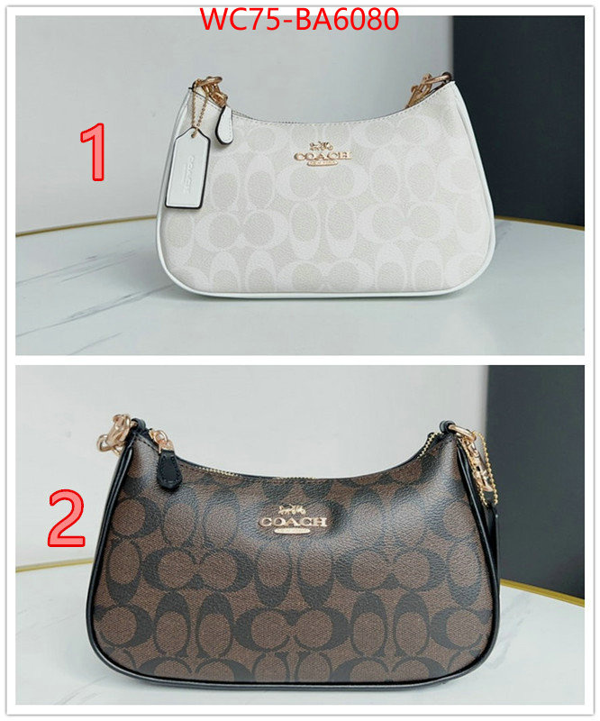 Coach Bags(4A)-Crossbody- luxury ID: BA6080 $: 75USD,