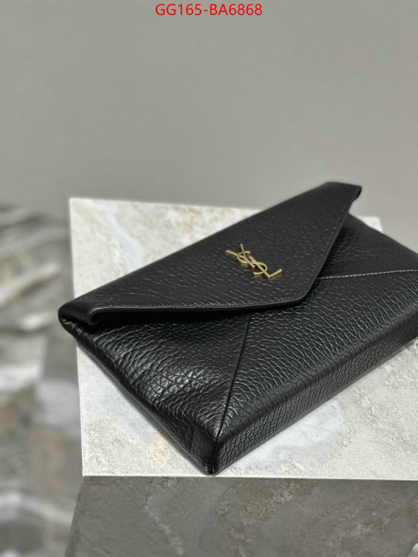 YSL Bags(TOP)-Clutch- aaaaa replica designer ID: BA6868 $: 165USD,