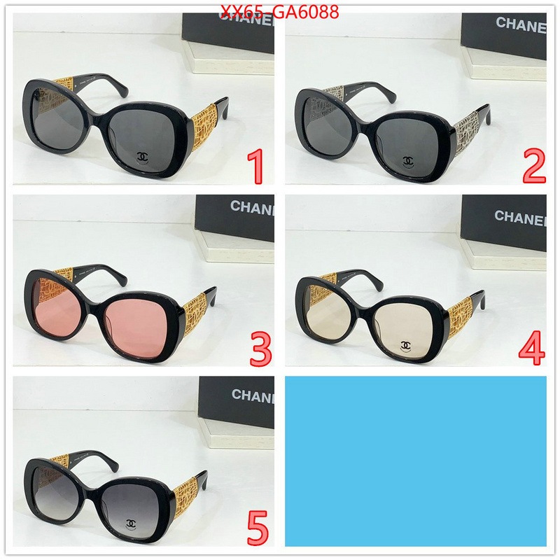 Glasses-Chanel highest product quality ID: GA6088 $: 65USD