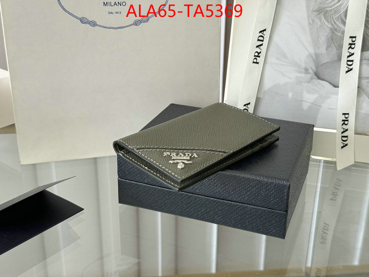 Prada Bags(TOP)-Wallet 2024 aaaaa replica customize ID: TA5369 $: 65USD,