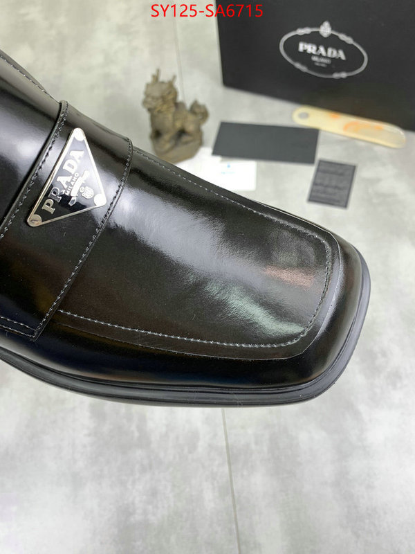 Men shoes-Prada aaaaa+ replica ID: SA6715 $: 125USD