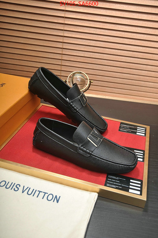 Men Shoes-LV fake aaaaa ID: SA6600 $: 105USD