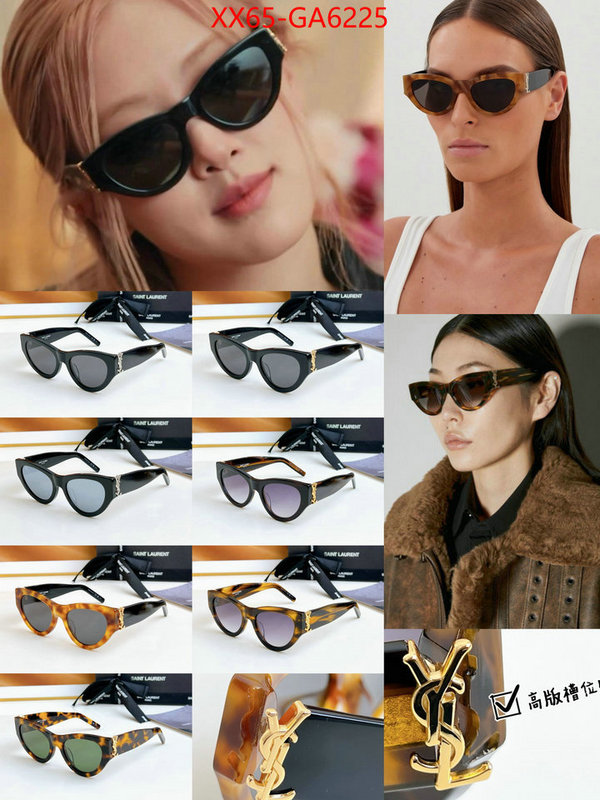 Glasses-YSL high quality replica designer ID: GA6225 $: 65USD