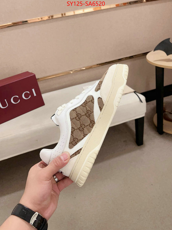 Men Shoes-Gucci 2024 luxury replicas ID: SA6520 $: 125USD