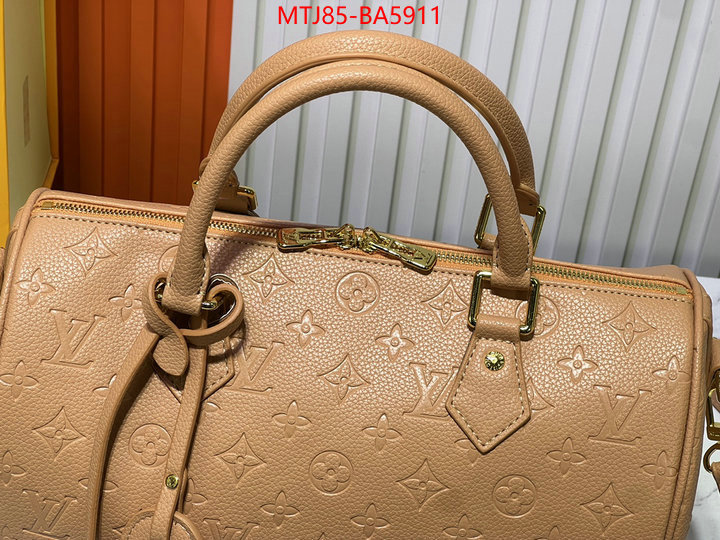 LV Bags(4A)-Speedy- high quality online ID: BA5911 $: 85USD,