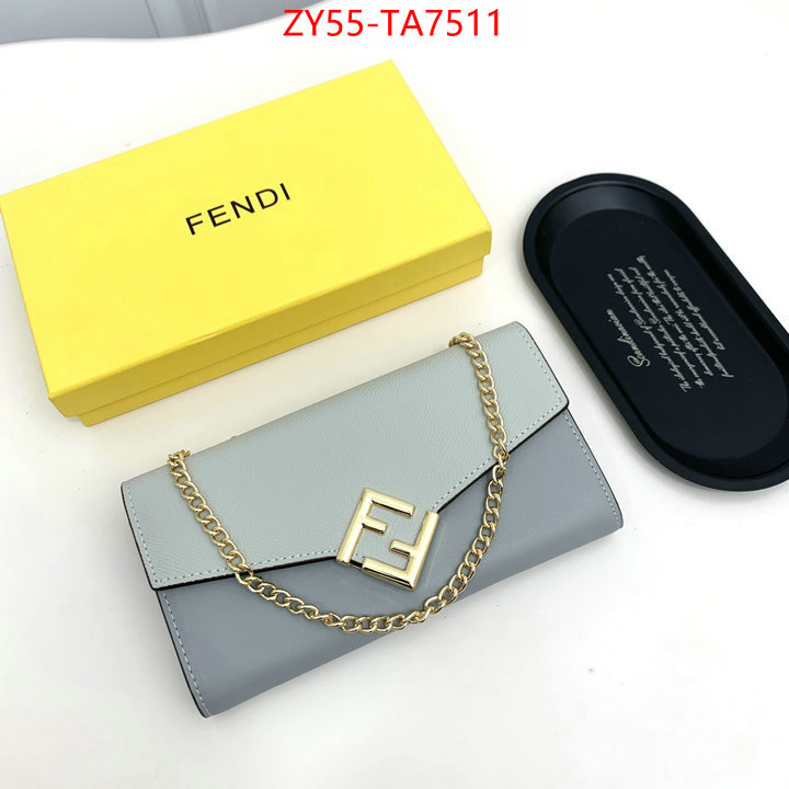 Fendi Bags(4A)-Wallet- the highest quality fake ID: TA7511 $: 55USD,