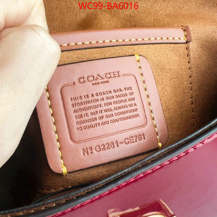 Coach Bags(4A)-Crossbody- first top ID: BA6016 $: 99USD,