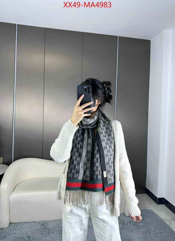 Scarf-Gucci luxury fashion replica designers ID: MA4983 $: 49USD