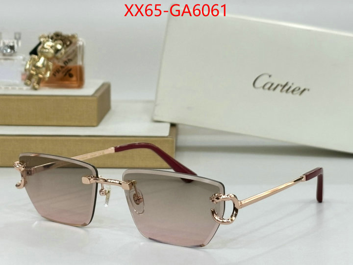 Glasses-Cartier cheap online best designer ID: GA6061 $: 65USD