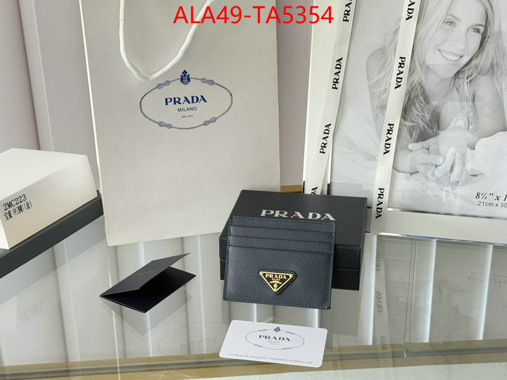 Prada Bags(TOP)-Wallet where to buy the best replica ID: TA5354 $: 49USD,