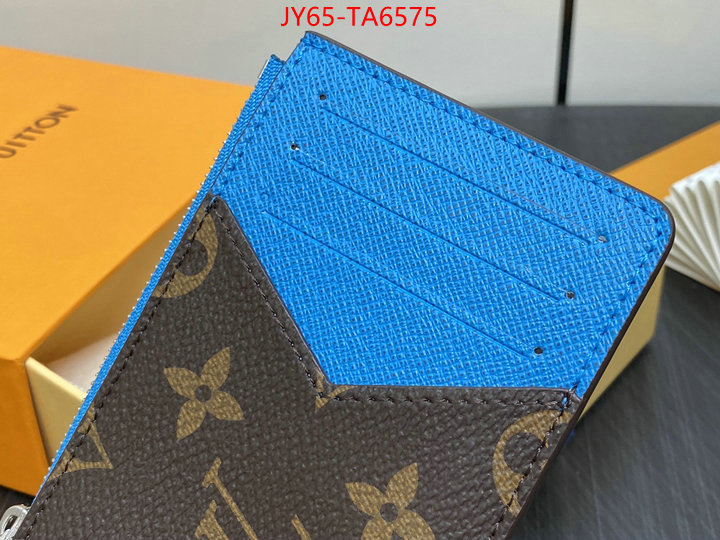 LV Bags(TOP)-Wallet luxury cheap replica ID: TA6575 $: 65USD,