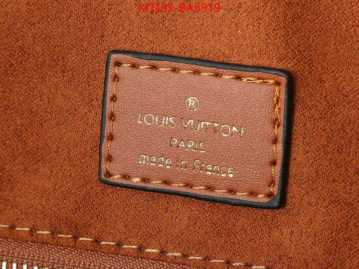 LV Bags(4A)-Handbag Collection- best quality replica ID: BA5919 $: 95USD,