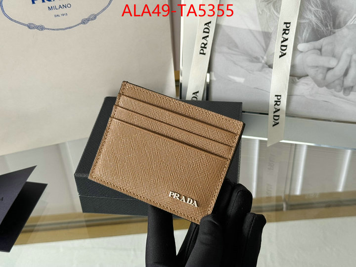 Prada Bags(TOP)-Wallet top brands like ID: TA5355 $: 49USD,