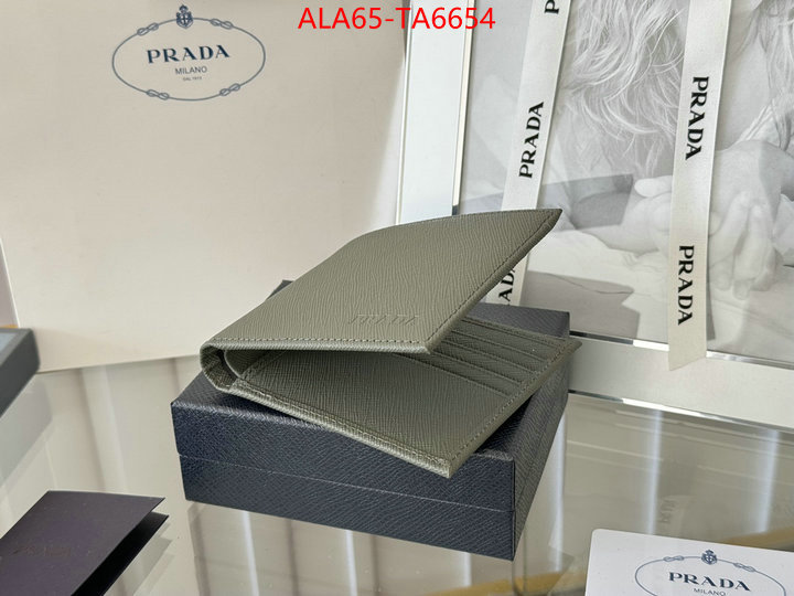 Prada Bags(TOP)-Wallet best luxury replica ID: TA6654 $: 65USD,