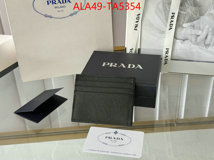 Prada Bags(TOP)-Wallet where to buy the best replica ID: TA5354 $: 49USD,