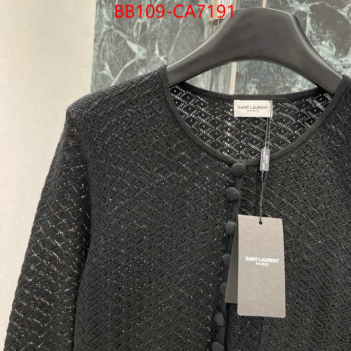 Clothing-YSL replica wholesale ID: CA7191 $: 109USD