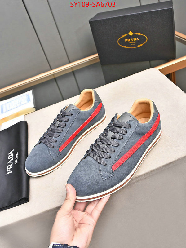 Men shoes-Prada quality replica ID: SA6703 $: 109USD