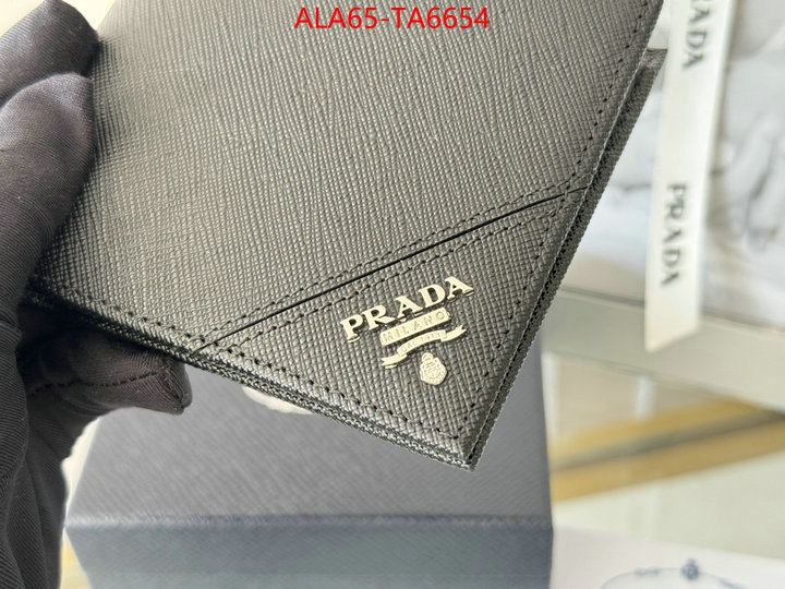 Prada Bags(TOP)-Wallet best luxury replica ID: TA6654 $: 65USD,