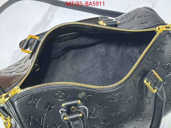 LV Bags(4A)-Speedy- high quality online ID: BA5911 $: 85USD,