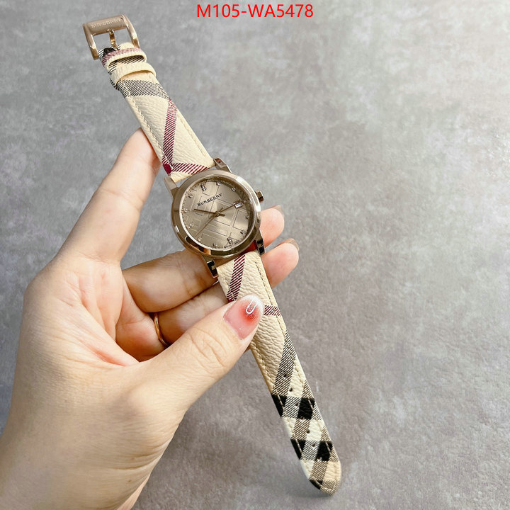 Watch(4A)-Burberry replica designer ID: WA5478 $: 105USD