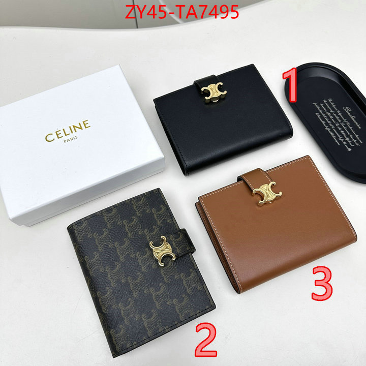 CELINE Bags(4A)-Wallet replica us ID: TA7495 $: 45USD,