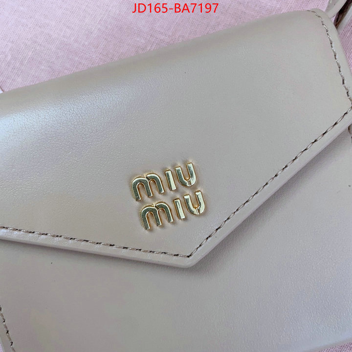 Miu Miu Bags(TOP)-Crossbody- where can i buy the best quality ID: BA7197 $: 165USD,