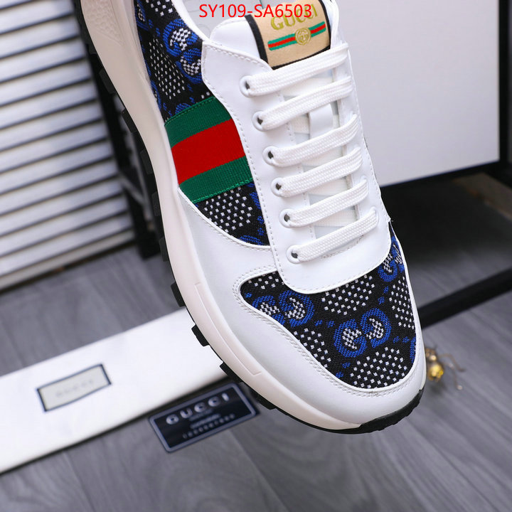 Men Shoes-Gucci buy 2024 replica ID: SA6503 $: 109USD