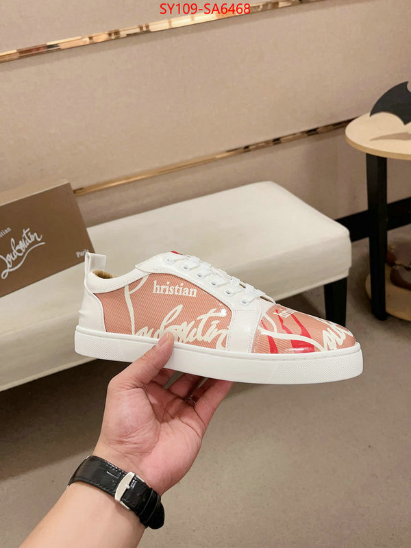 Men Shoes-Christian Louboutin first top ID: SA6468 $: 109USD