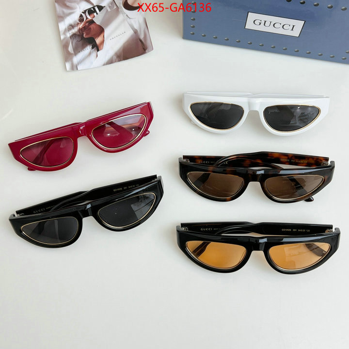 Glasses-Gucci designer 7 star replica ID: GA6136 $: 65USD