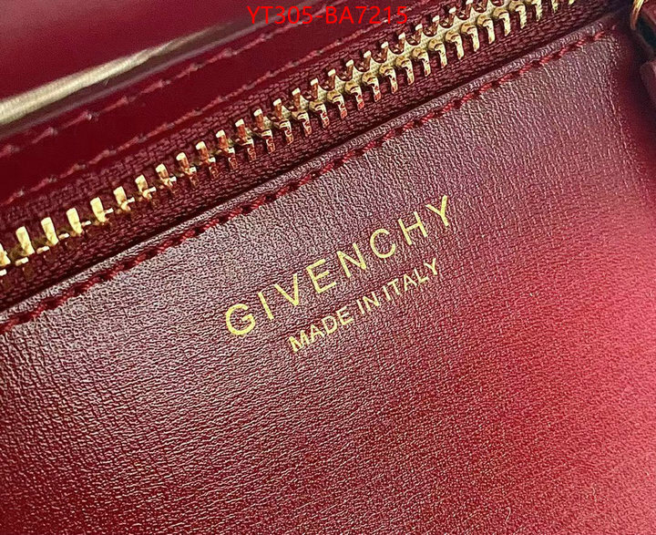 Givenchy Bags(TOP)-Crossbody- replicas ID: BA7215 $: 305USD,