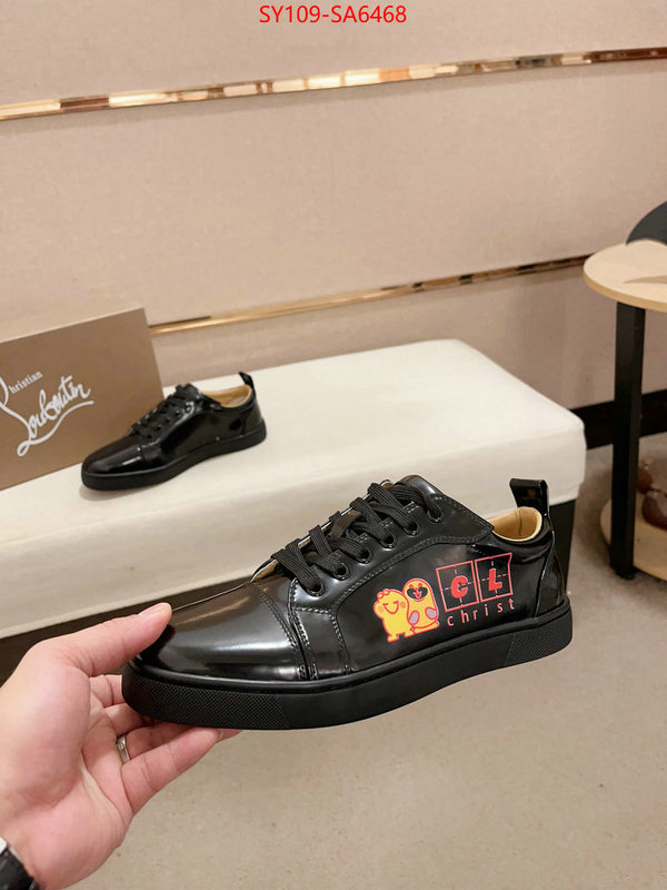 Men Shoes-Christian Louboutin first top ID: SA6468 $: 109USD