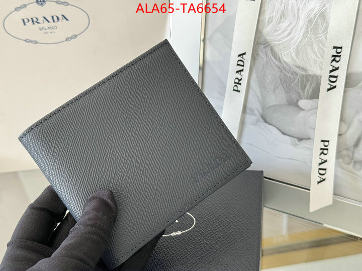 Prada Bags(TOP)-Wallet best luxury replica ID: TA6654 $: 65USD,