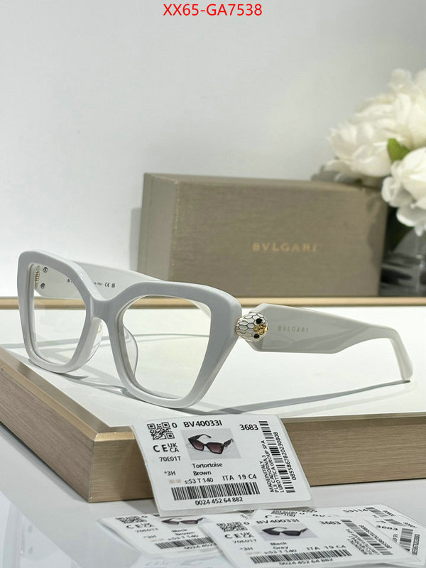 Glasses-Bvlgari buy first copy replica ID: GA7538 $: 65USD