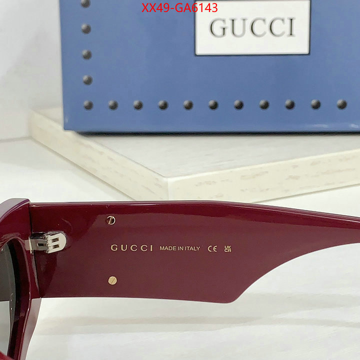 Glasses-Gucci 7 star replica ID: GA6143 $: 49USD