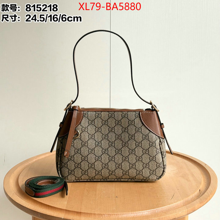 Gucci Bags(4A)-Crossbody- wholesale designer shop ID: BA5880 $: 79USD,